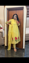 Chanderi Silk Salwar Set