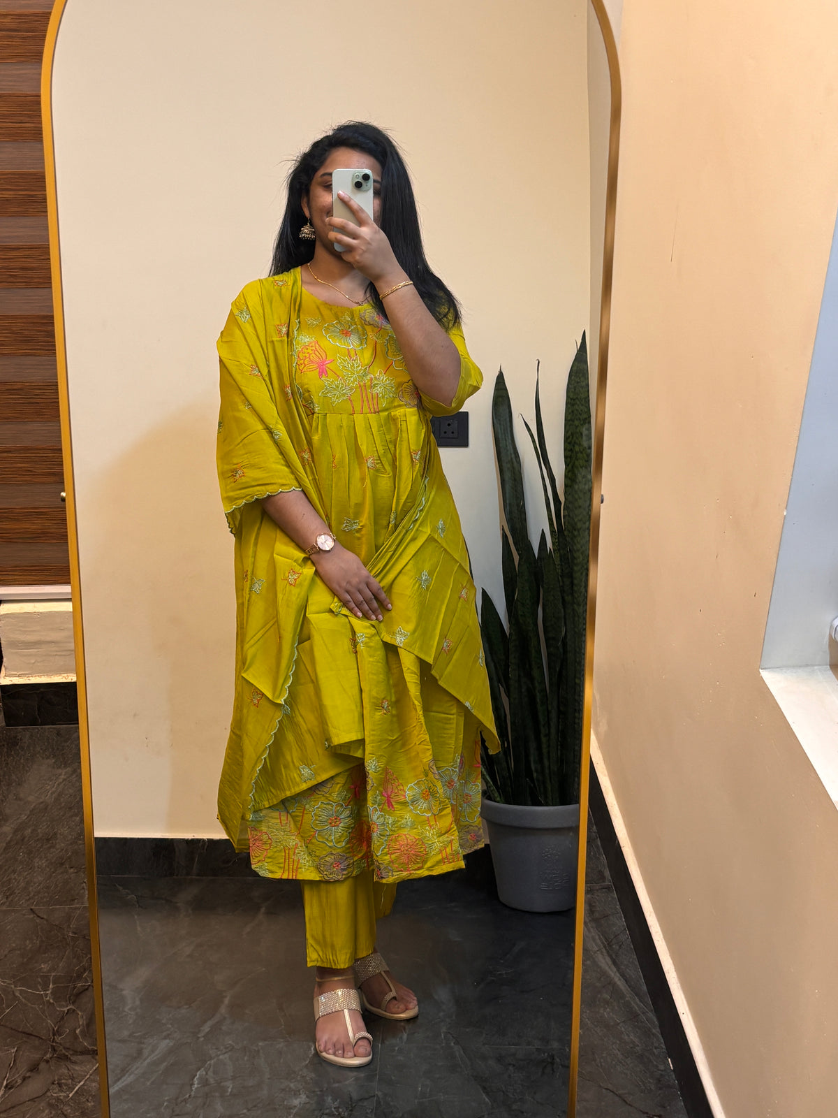 Chanderi Salwar Set